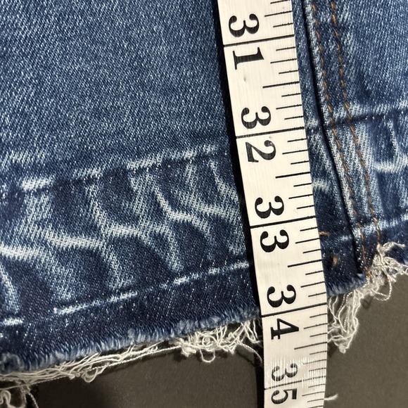 Blue Denim Cargo Flare Pants - Women - Picture 10 of 13